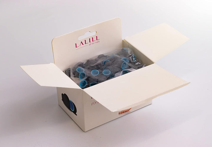 LALILL Schleifkappen LUX 50 Stück – Grafit Fräskappen für Nagelfräser – Maniküre, Pediküre & Podolog