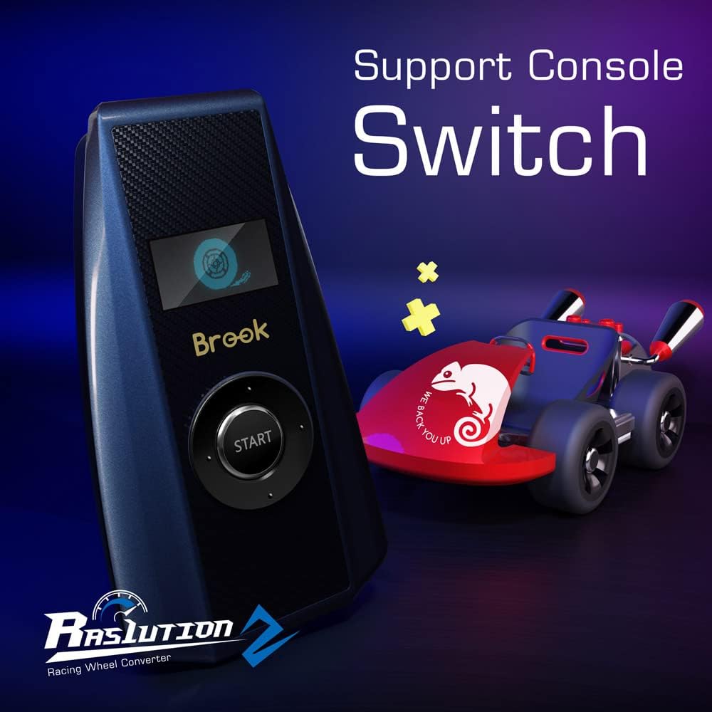 Brook Ras1ution 2 - Racing Wheel Converter für PS3, PS4, PS5, Xbox Series X/S, One/Xb 360/Original X