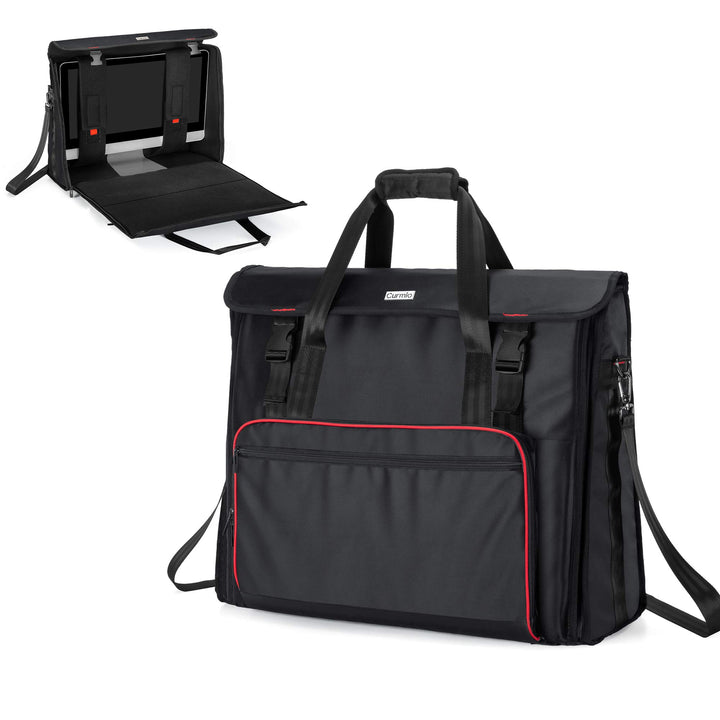 CURMIO Reisetasche für iMac, 27 Zoll Display-Computer Tragetasche, Aufbewahrungstasche für PC, Monit