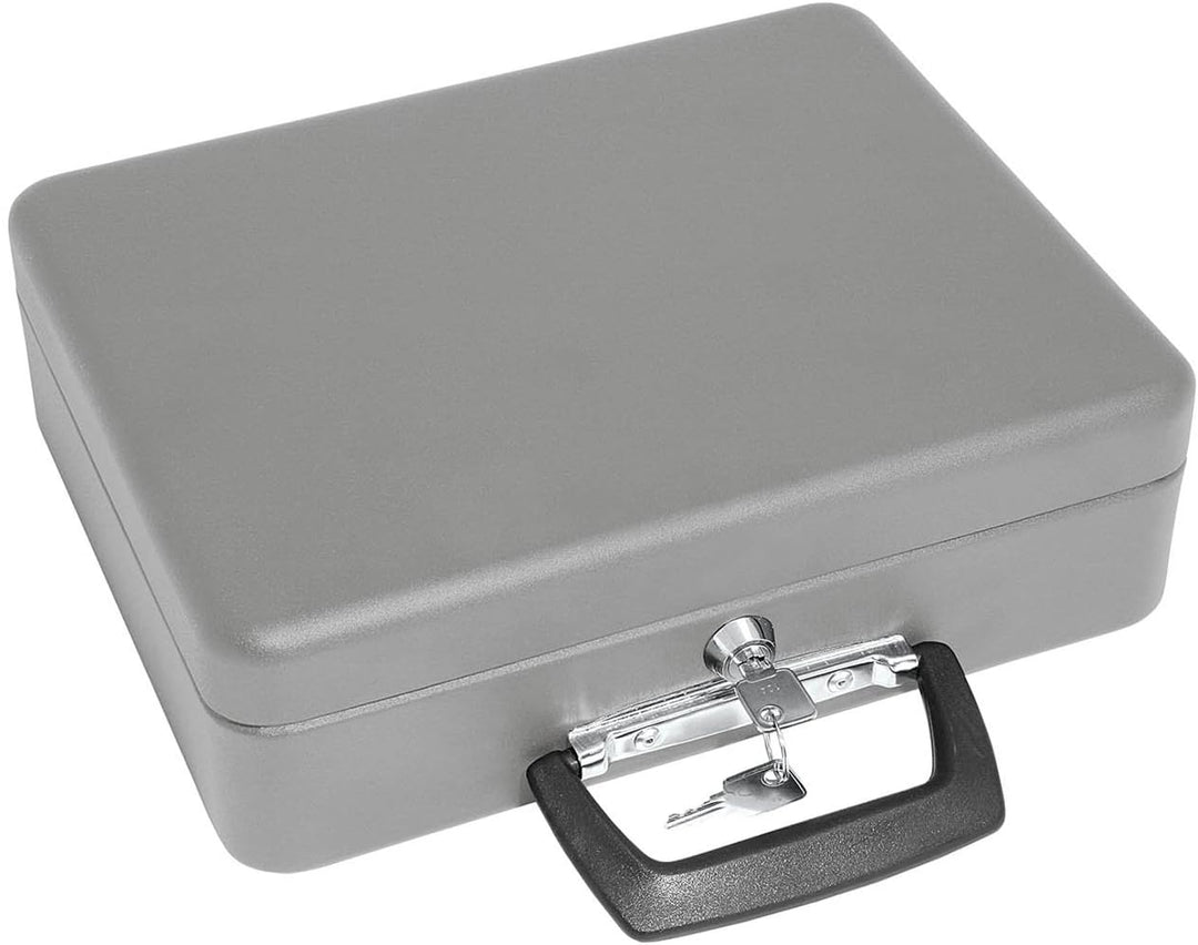 Wedo 149658012 Geldzählkassette Standard (pulverbeschichtetes Stahlblech, mit Tragegriff und 3-Fäche