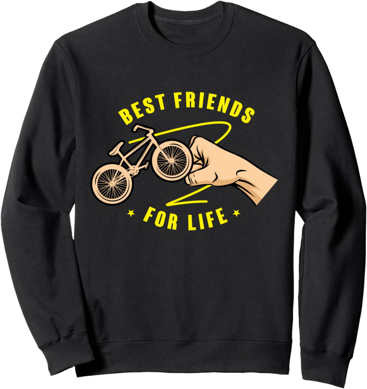 BMX Fahrradfahrer Faust Bike Radfahren MTB Mountainbike Sweatshirt