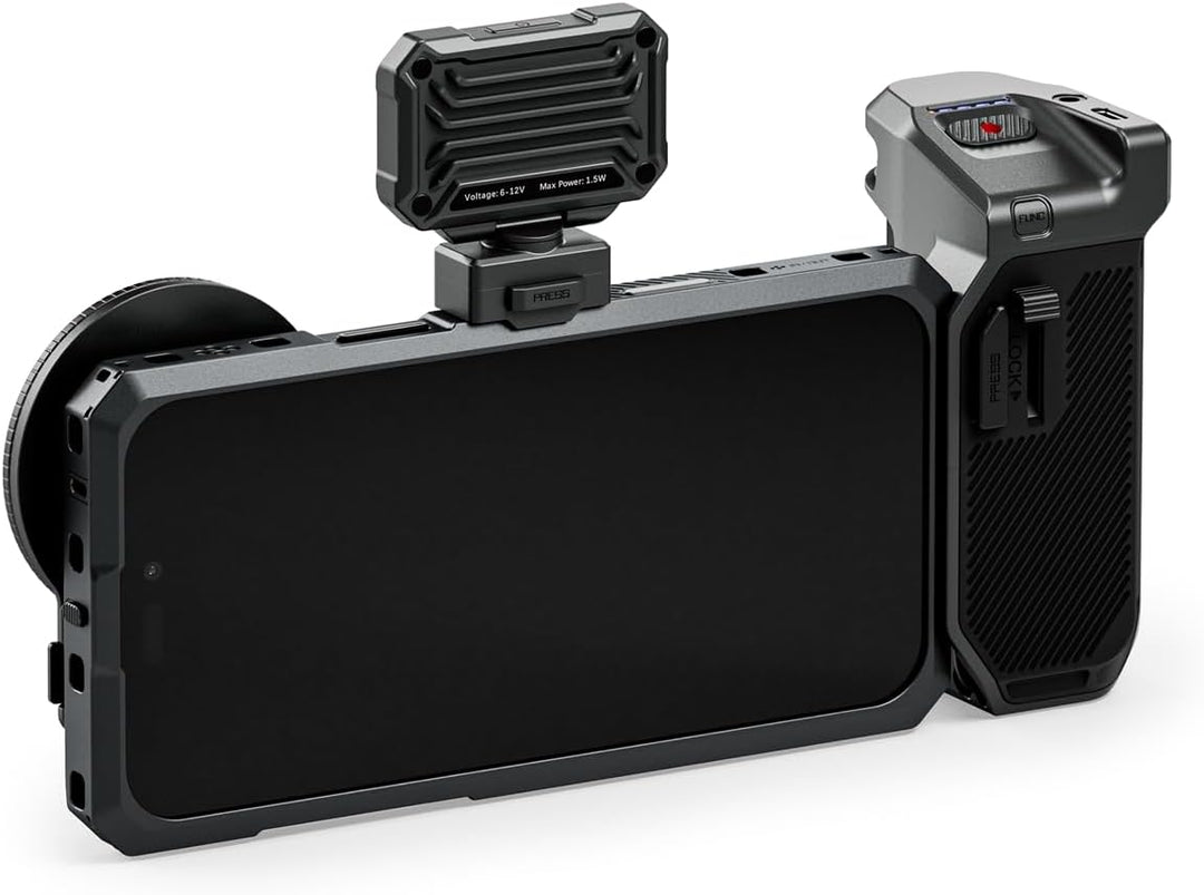 Tilta Khronos Schutzhülle für iPhone 17 Pro Max mit Fokus-PD-Griff, magnetischem Polarisator und LED
