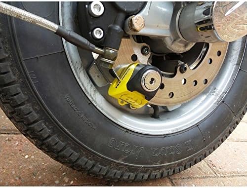 Oxford LK260 XD5 Disc-Sperre 5mm pin, Gelb Yellow, Yellow