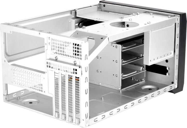SilverStone SST-SG12B - Sugo Micro ATX Cube Gehäuse, schwarz