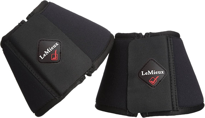 LeMieux Weiche Schale Hufglocken Large Schwarz, Large Schwarz