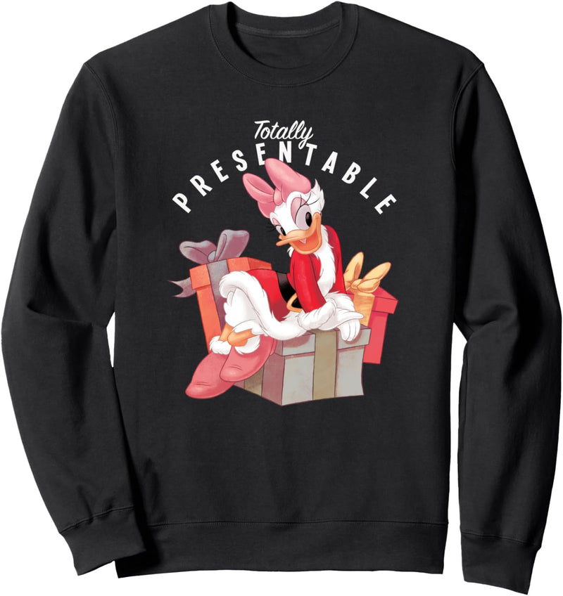 Disney Daisy Duck Totally Presentable Holiday Sweatshirt