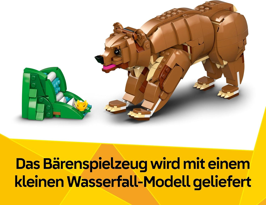 LEGO Creator 3in1 Prächtiges Ross - Kinder Spielzeug Tiere - Tierfigur verwandelt Sich in EIN Bären-