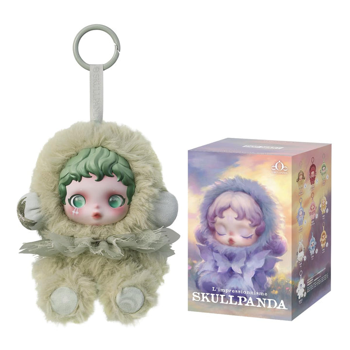 POP MART SKULLPANDA L’impressionnisme Series Plush Doll Anime Actionfiguren Sammelfiguren Sammler Ku
