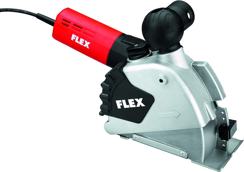Flex Mauerschlitzer MS 1706 FR Set (schiebender, ziehender Schnitt, Schnitttiefe 0-35 mm, Nutbreite