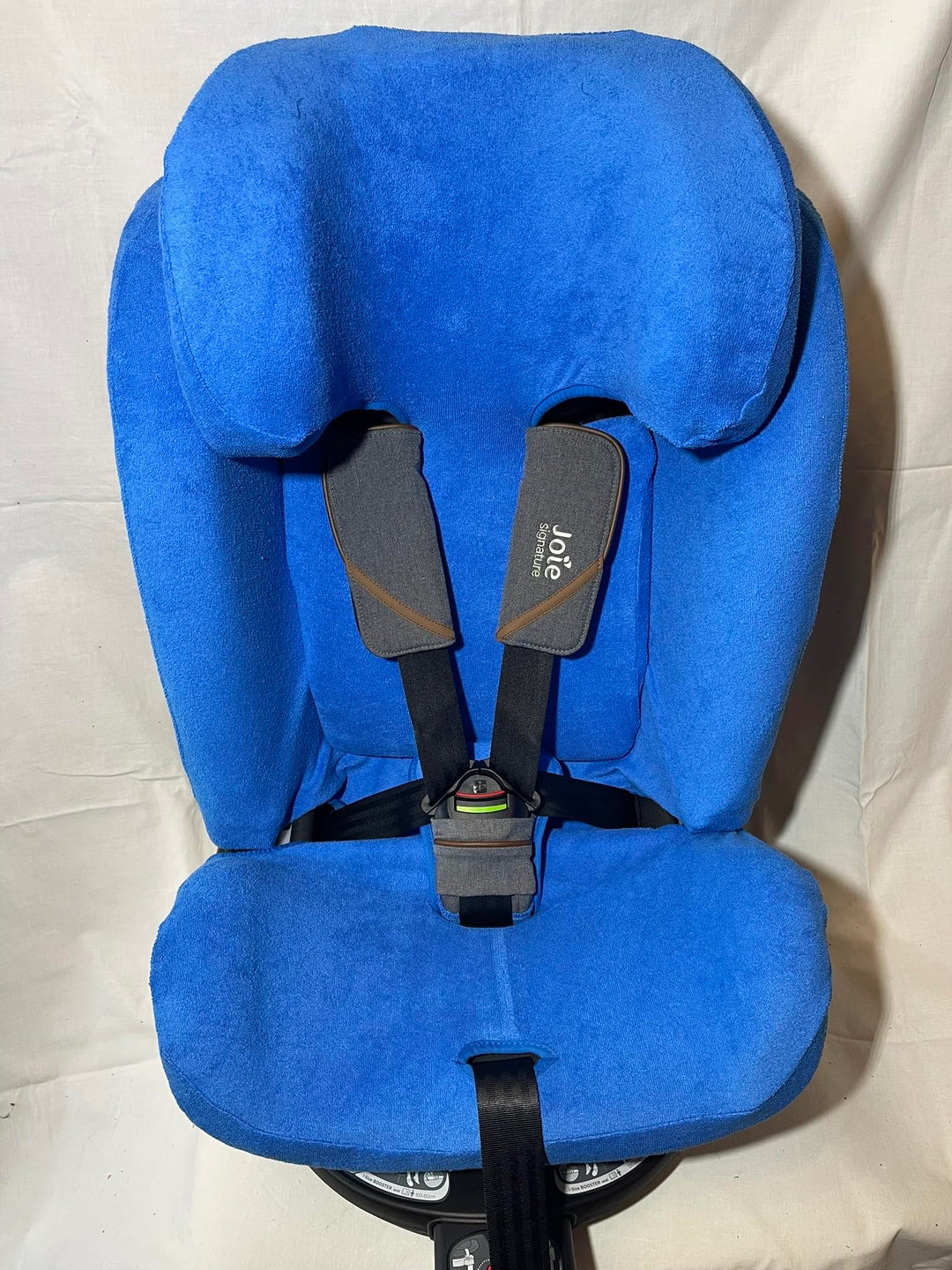 Sommerbezug Schonbezug Frottee für Joie I-Spin XL Frottee 100% Baumwolle blau