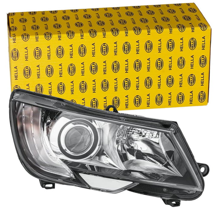 HELLA 1EL 011 314-321 DE/Halogen-Hauptscheinwerfer - rechts - für u.a. Skoda Superb II Estate (3T5)