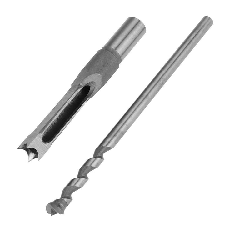 Quadratischer Loch-Bohrer, 6Pcs Lochsäge Schlangenbohrer Holzbearbeitung Werkzeug Holz-Bohrer für qu