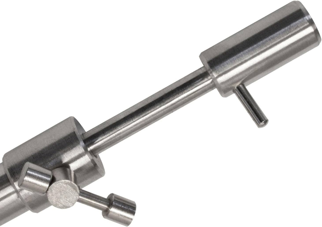 Angel Domäne Edelstahl Bankstick | Stainless Steel Bank Stick | Rutenhalter | Rutenauflage | Erdspie