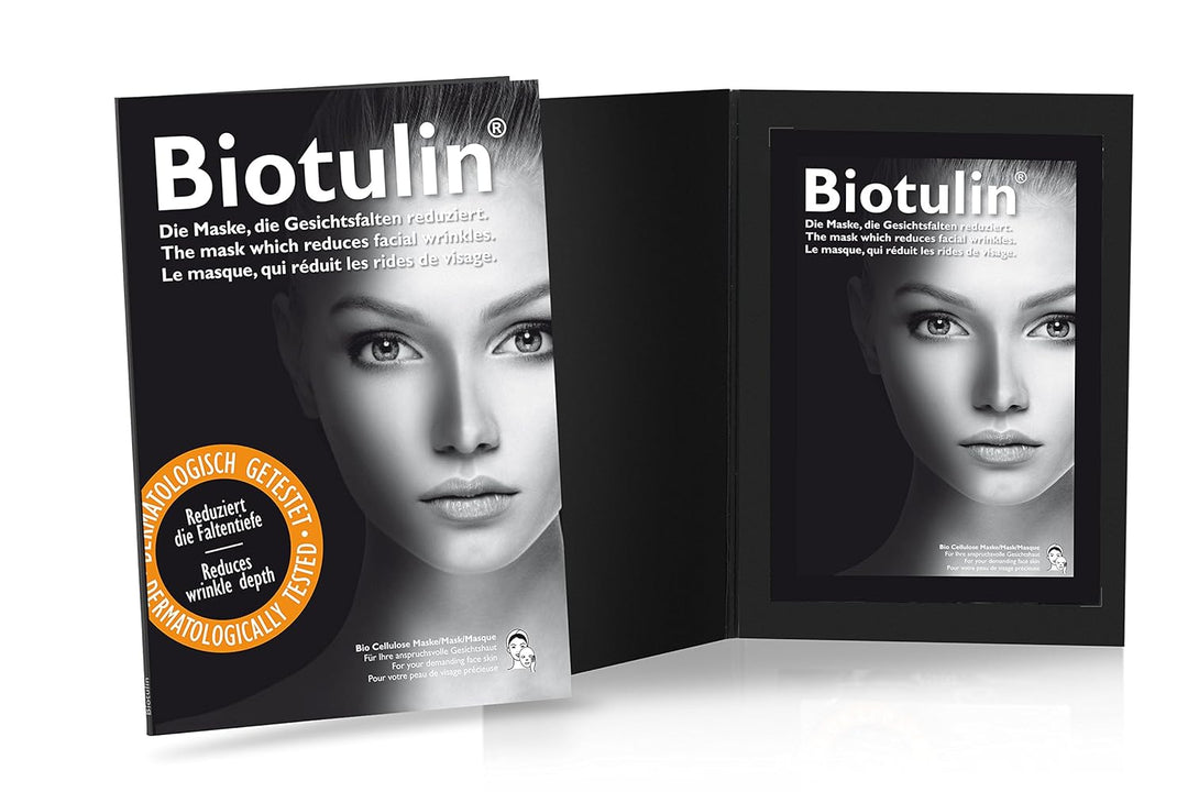 Biotulin Bio Cellulose Maske, 4er Box
