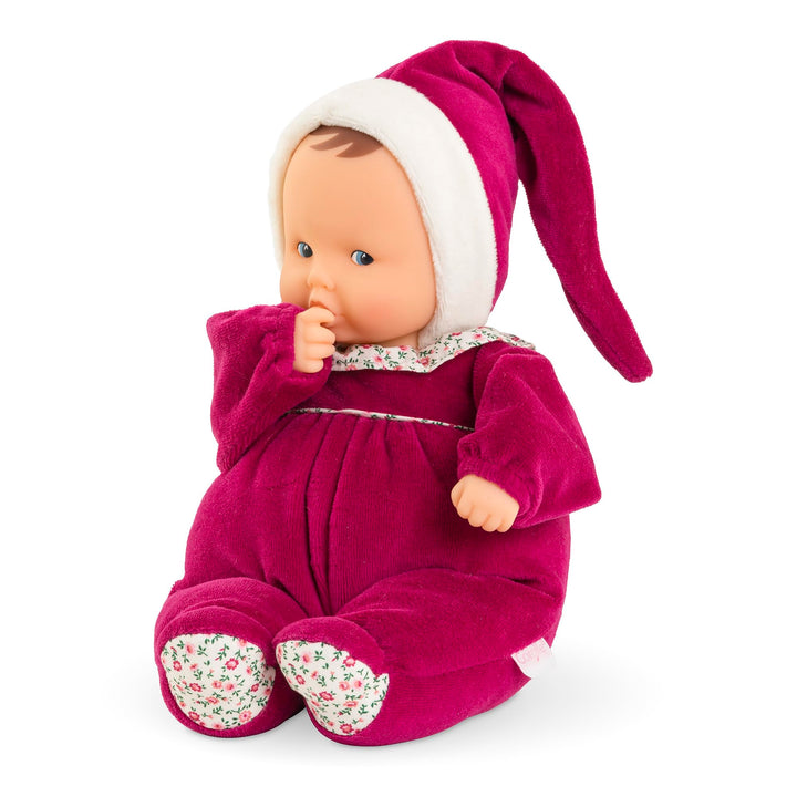 Corolle 9000020160 Mon Doudou Babipouce Röschen,extra weiche Weichkörperpuppe mit Vanilleduft, Namen