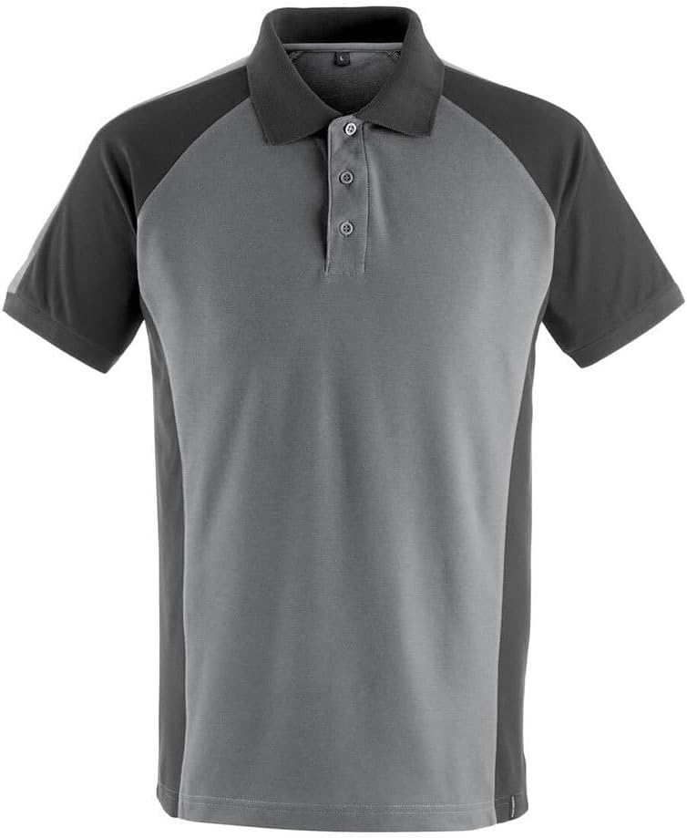 Mascot 50569-961-88809 Unique Bottrop Premium Performance Moderne Passform Polo-Shirt, Anthrazit/Sch