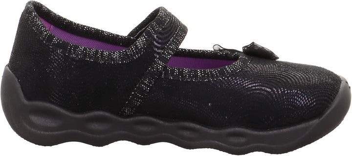 Superfit Bubble Hausschuh 23 EU Weit Schwarz 0040, 23 EU Weit Schwarz 0040