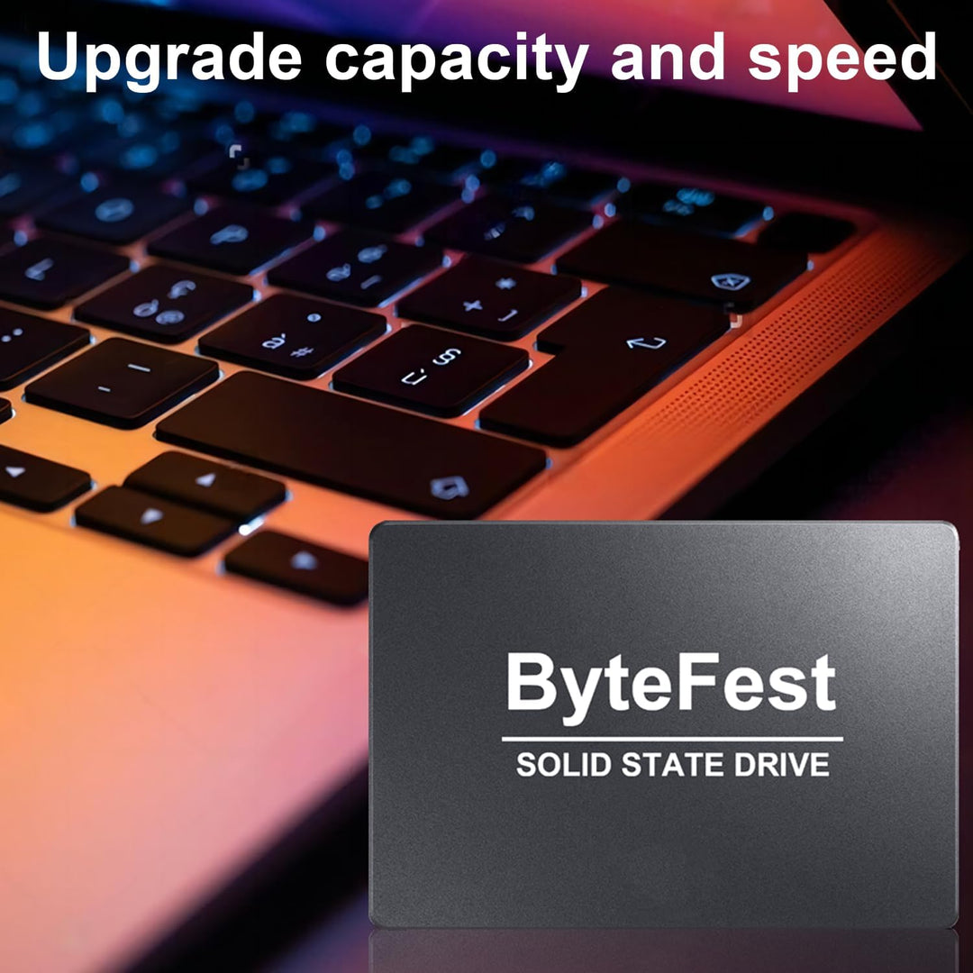 SSD 256GB 2.5 Zoll SATA III 7mm, Interne SSD Festplatte für PC und Laptop 256GB 2.5" SATA SSD, 256GB