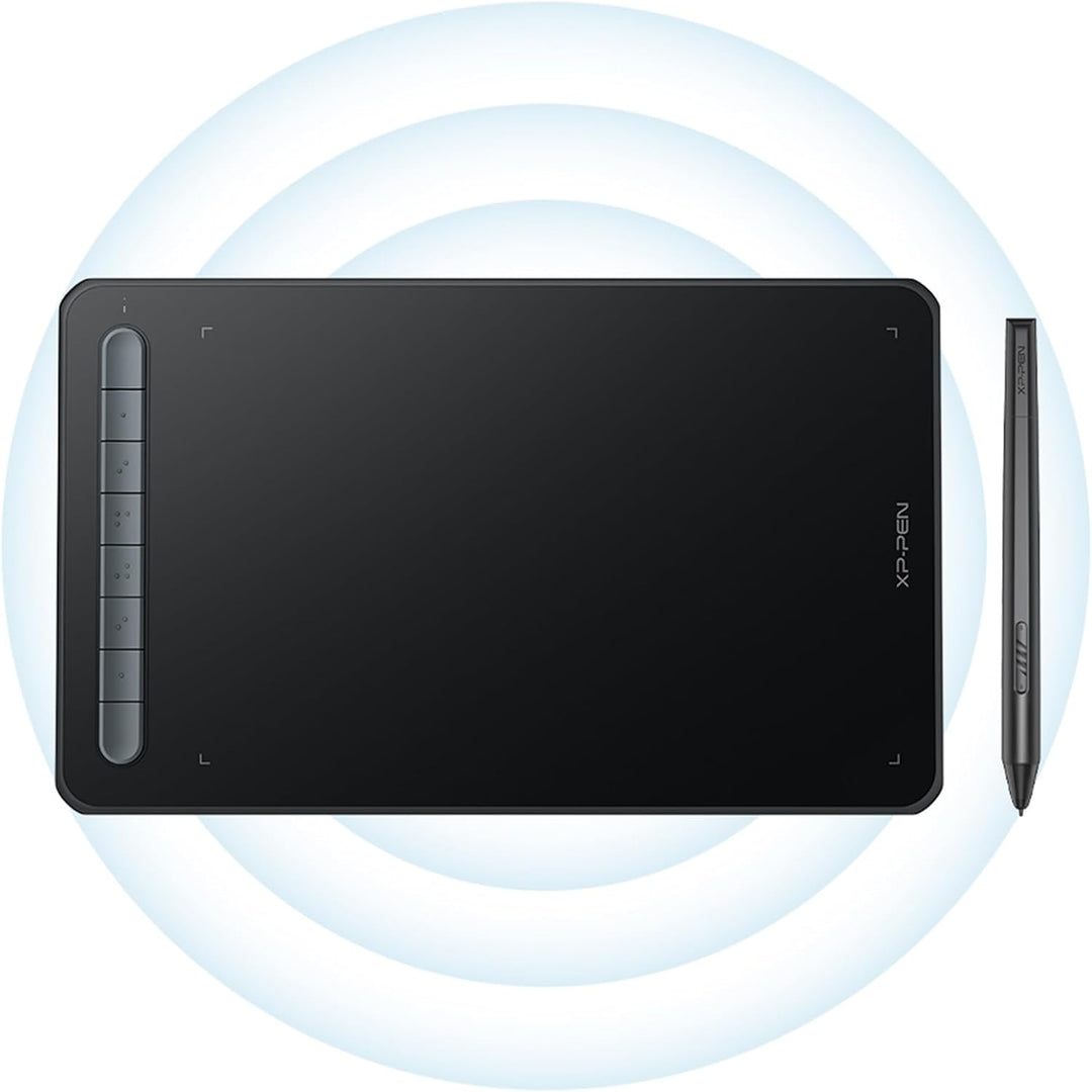 XPPen Deco MW 8x5 Zoll Grafiktablett Bluetooth Wireless Zeichentablett mit 8 Tasten, Drawing Tablet