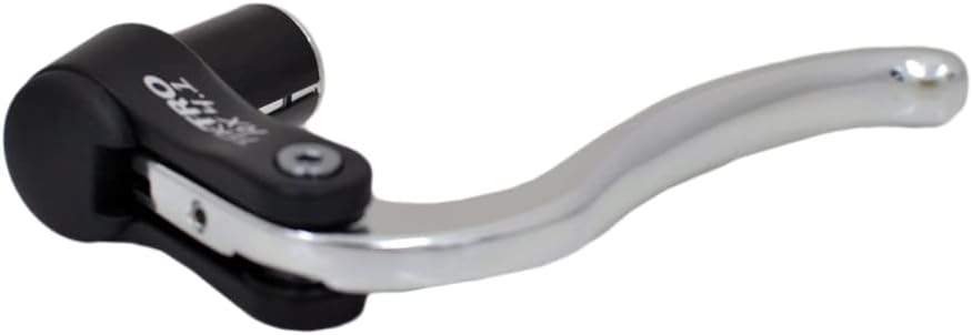 Tektro RX 4.1 Time Trial/TT/Triathlon Bar End Aero Brake Lever Set, Silver, MH1853