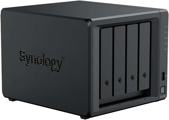 Synology DS425+ 24TB Bundle Bestpreis Festplatten (4X 4TB) 4 Bay Desktop NAS; mit einem Intel Celero
