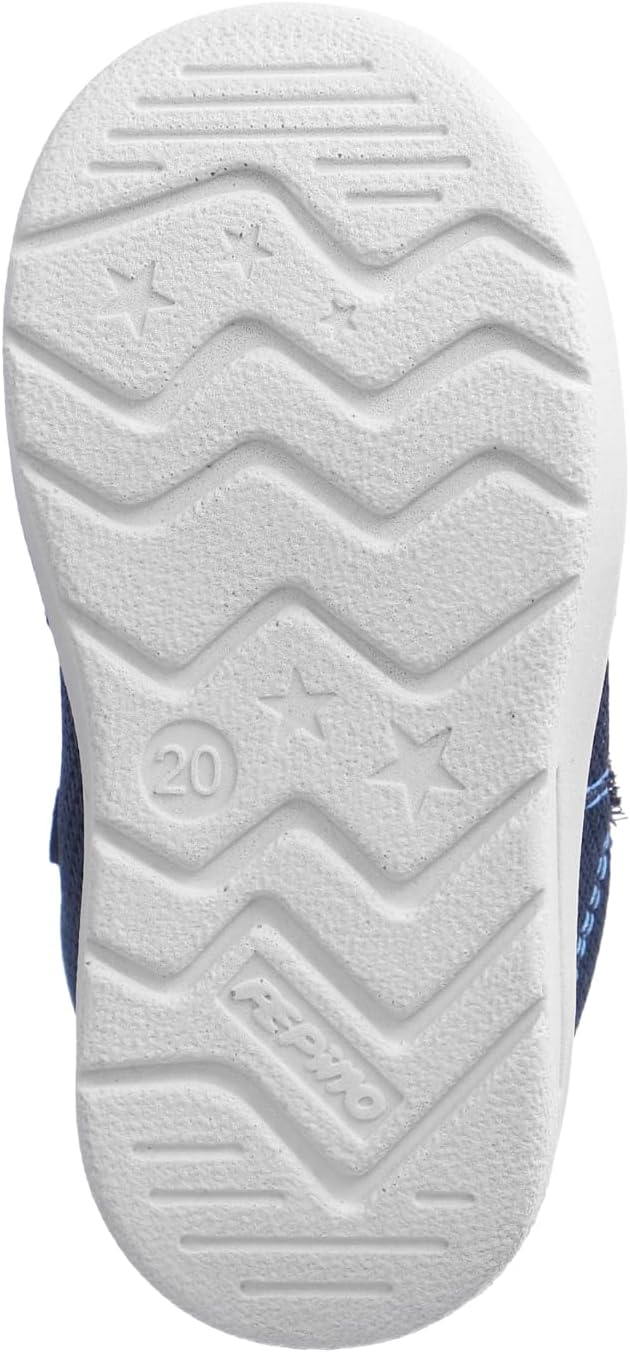RICOSTA Mädchen und Jungen Low-Top Sneaker SAM, Kinder Lauflernschuhe, Weite: Mittel, lose Einlage,