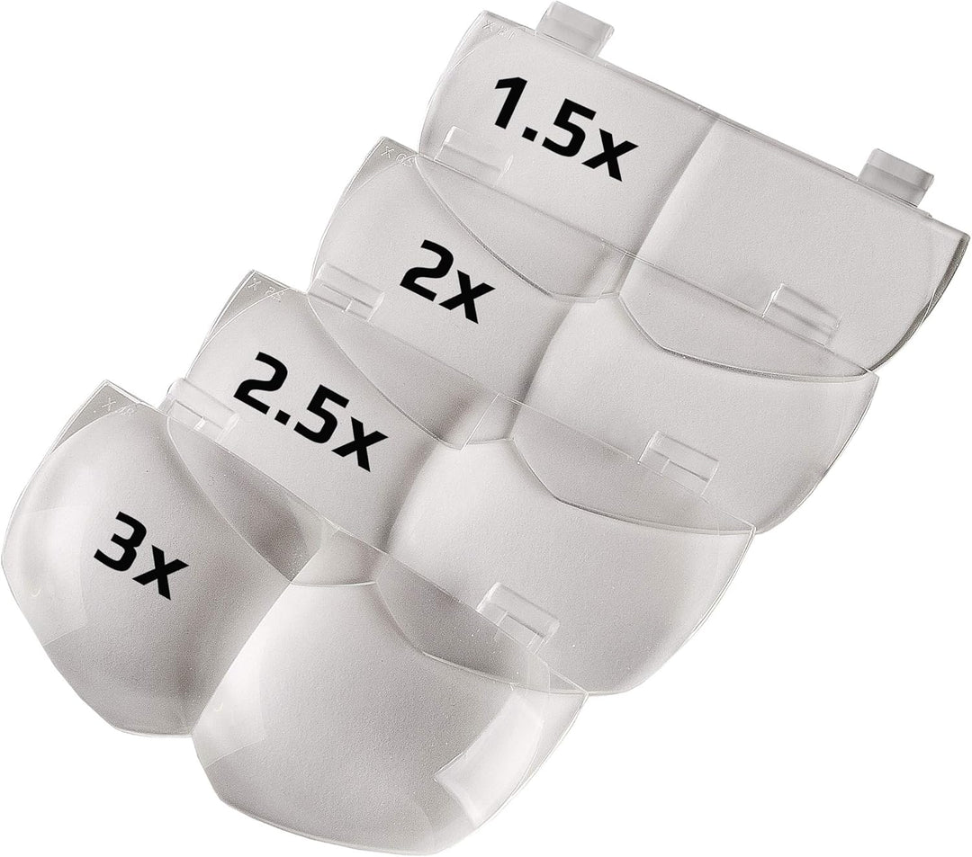Carson PRO Series MagniVisor Deluxe Ersatzlinsenset mit 1,5x/2x/2,5x/3x Vergrösserung (CP-60RPL), We