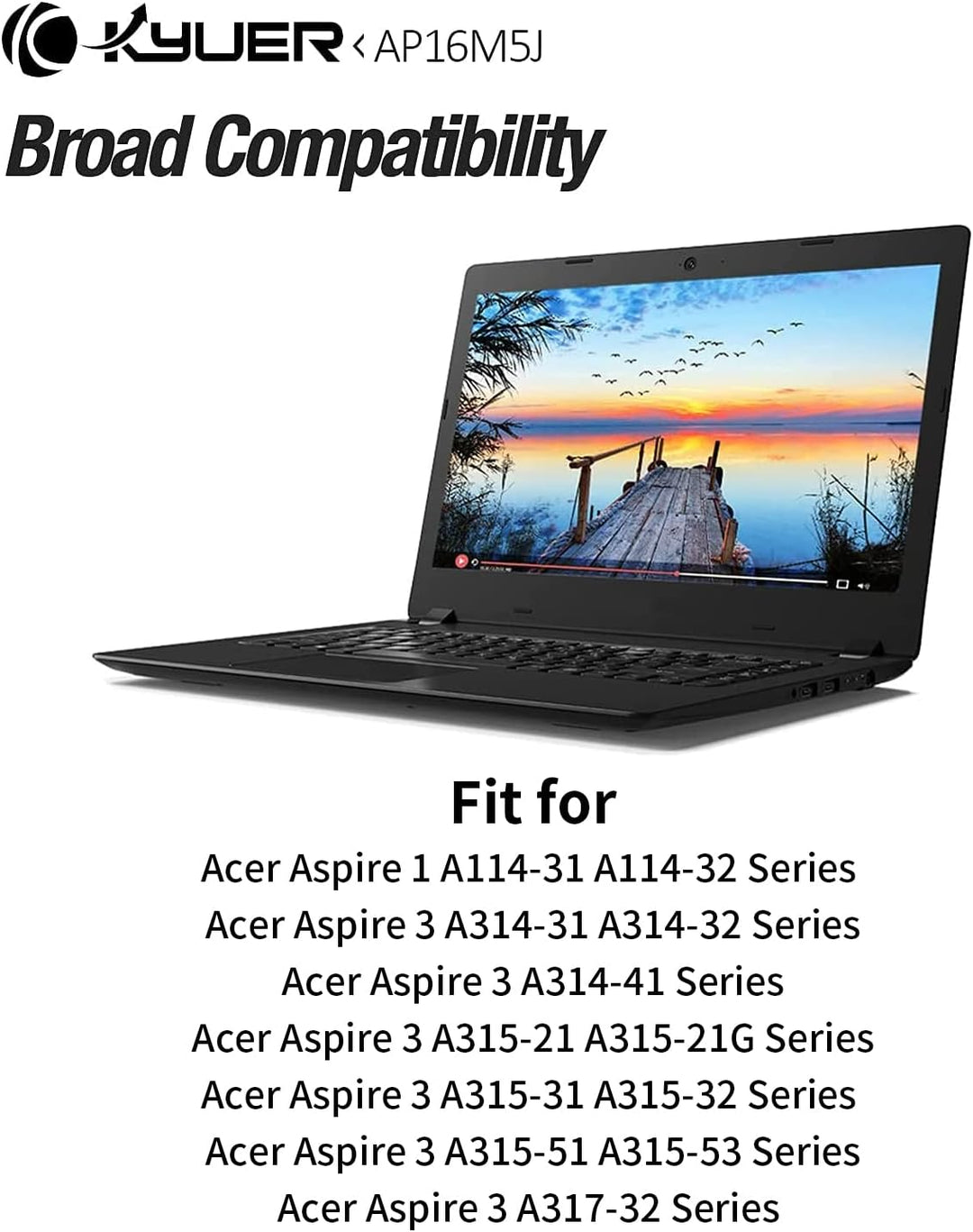 AP16M5J Laptop Akku für Acer Aspire 1 A114-31 A114-32 A114-32-C1YA A114-31-C4HH A114-31-C0GD Aspire