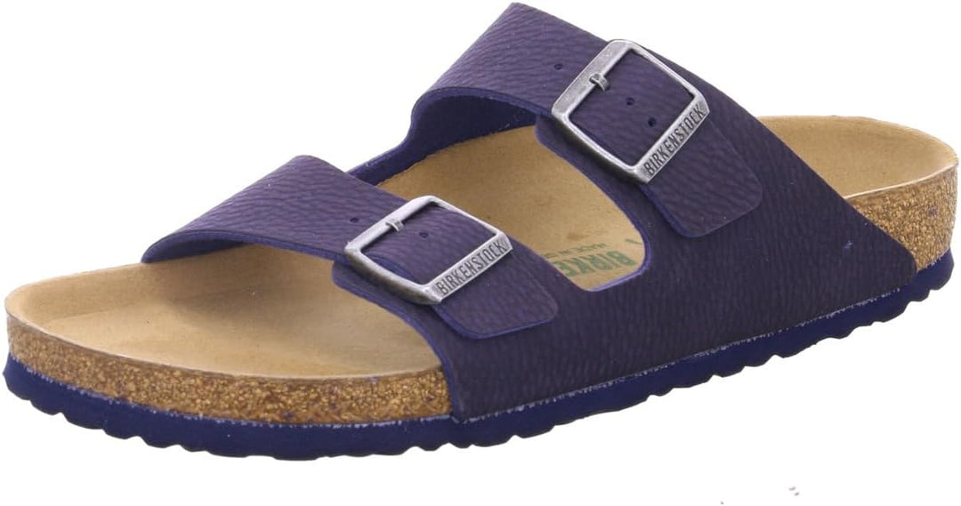 BIRKENSTOCK Arizona Bs Desert Dust Vegan 1024544, Sandalen 41 EU Schmal Indigo Blue, 41 EU Schmal In