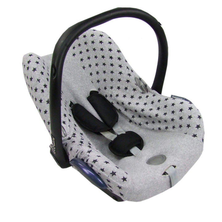 BAMBINIWELT Sommerbezug, Schonbezug, Bezug aus FROTTEE kompatibel mit Maxi Cosi CABRIOFIX STERNE (he