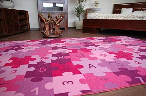 Teppich Puzzle lila 300x400 cm 300x400 cm Puzzle Lila, 300x400 cm Puzzle Lila