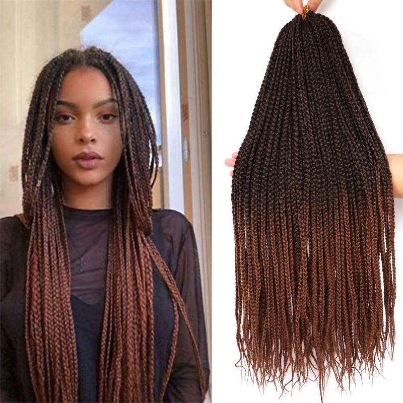 7 Packungen Häkelbraids Strähnen Haarverlängerung Echthaar Strähnen für Zöpfe Afrikanische Perücke S