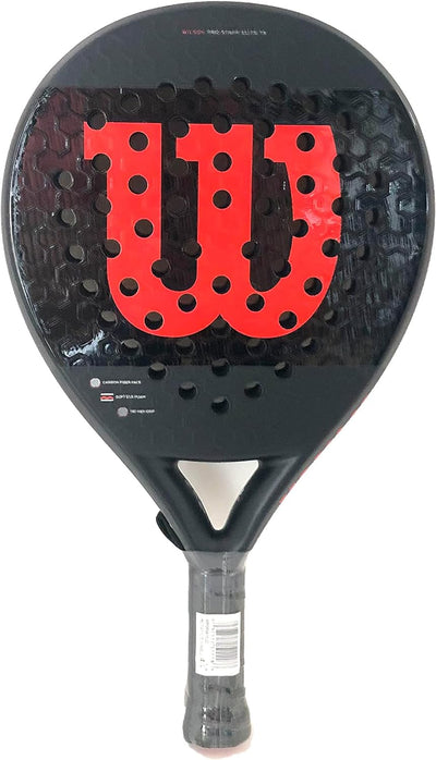 Wilson Pro Staff Elite TX Padel Racquet WR069411U, Unisex Paddle Rackets, Black, 2 EU