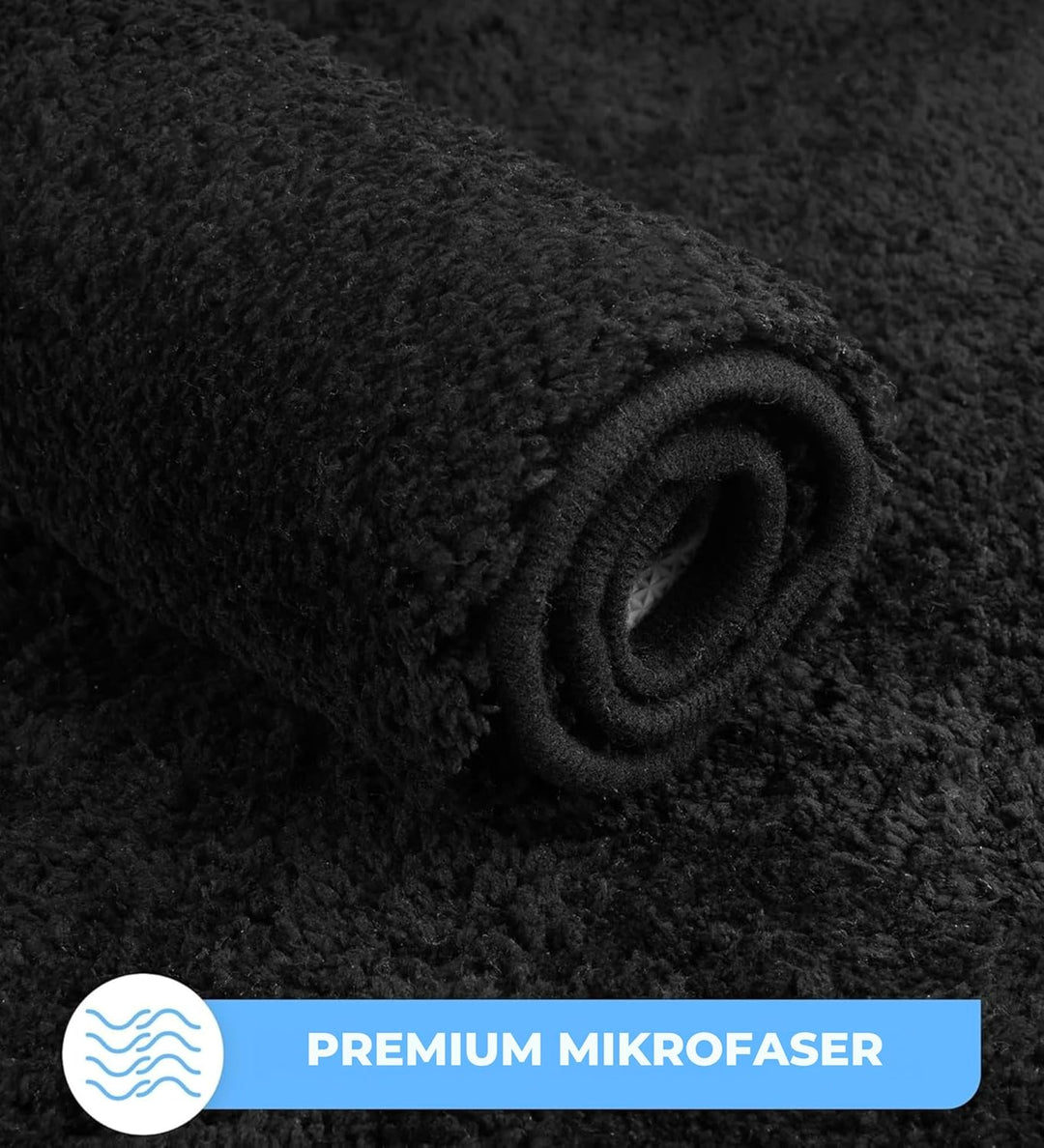 Sentidos Badematte Badteppich rutschfeste,weicher Badezimmerteppich Wasserabsorbierend maschinenwasc