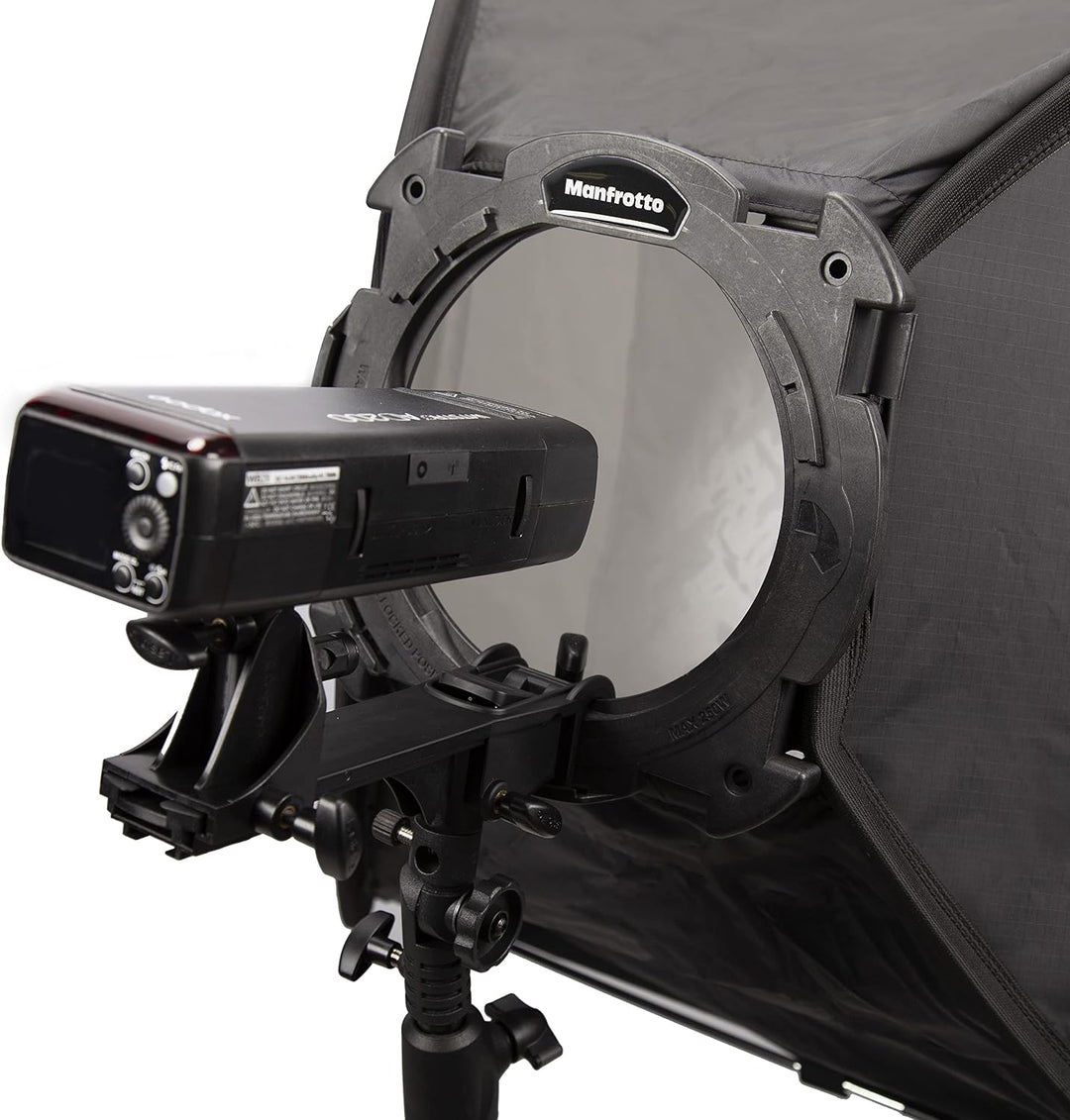 Manfrotto LL LS2721P Ezybox II Octa (Gross) 1,2 m schwarz, Gross
