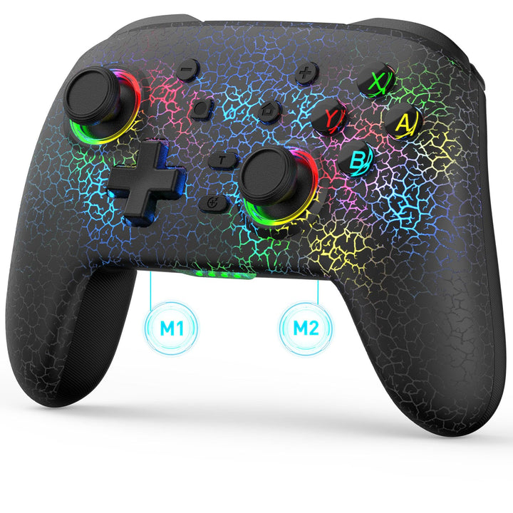 Joso Wireless Controller für PC/Switch/PS4/PS3, Smartphone Controller für iPhone/Android Unterstützt