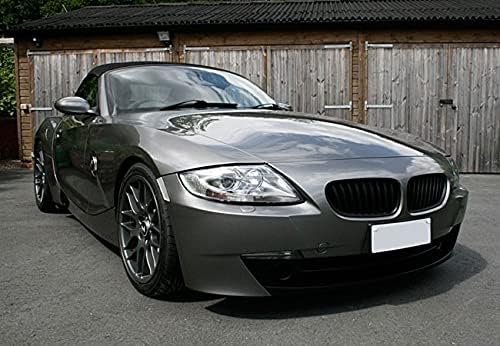 Kühler- Sport- Front- Rippen- Grill Schwarz Matt Eintragungsfrei Set