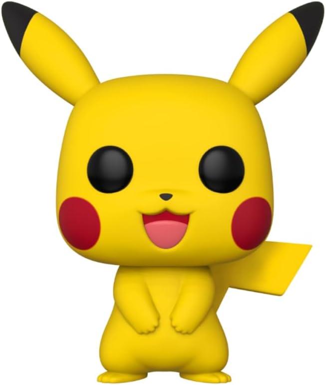 Funko Pop! Games: Pokemon - 10 Inch Pikachu - Vinyl-Sammelfigur - Geschenkidee - Offizielle Handelsw