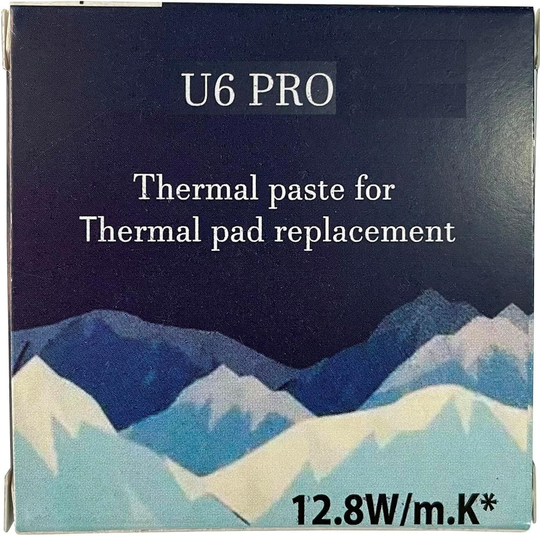 U6 PRO 10g Spritze Viskose Wärmeleitpaste für Wärmeleitpad Ersatzflüssigkeit CSGR