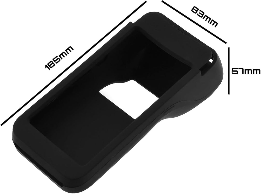 1x Silikon Case wasserdichte Und Schmutzabweisende Silikon Schutzhülle Kompatibel mit Pax A920 PRO-G