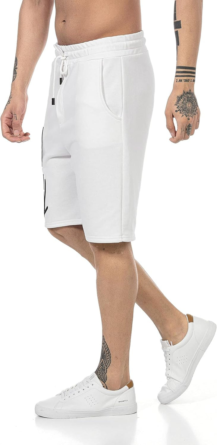 Redbridge Shorts Sweatpants Kurze Hose Baumwolle Premium Qualität XL Ecru, XL Ecru