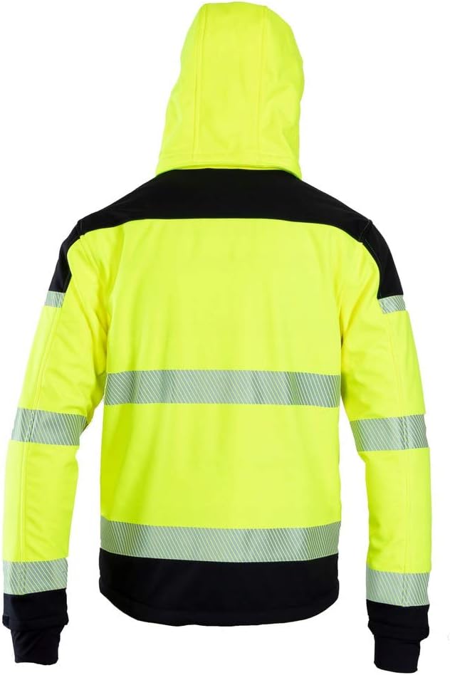 Brixton Flash Softshell Jacke Warnschutz Warnjacke Reflektierend Schutzjacke 300 g/m2 NEUES Modell (