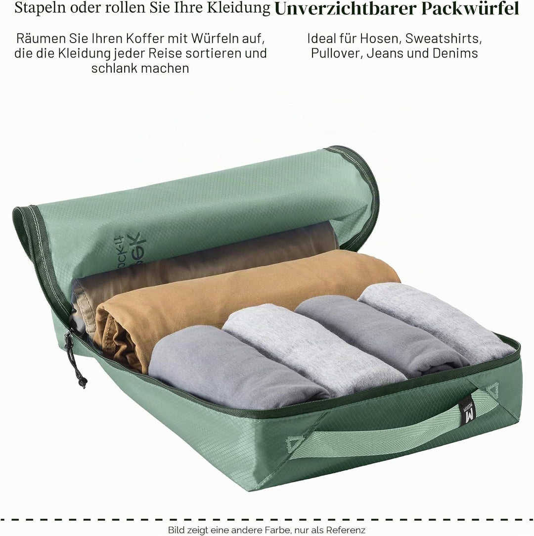 eagle creek Pack-It Isolate Cube L Black Large Schwarz, Large Schwarz