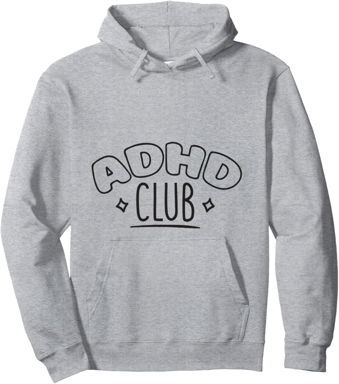 Cool ADHS Club Aufmerksamkeitsdefizit Hyperstörungen Pullover Hoodie