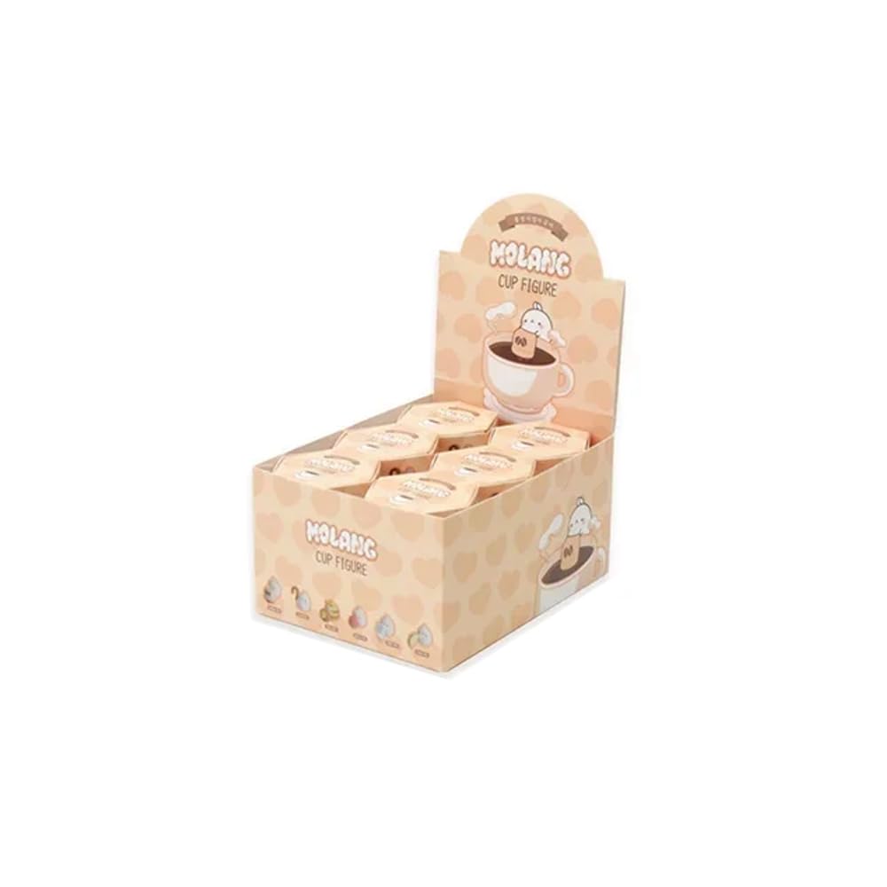 MOLANG Kaninchen Korea Cup Ornaments Serie Blind Box Action Figuren Mystery Box niedliche Zufallsspi