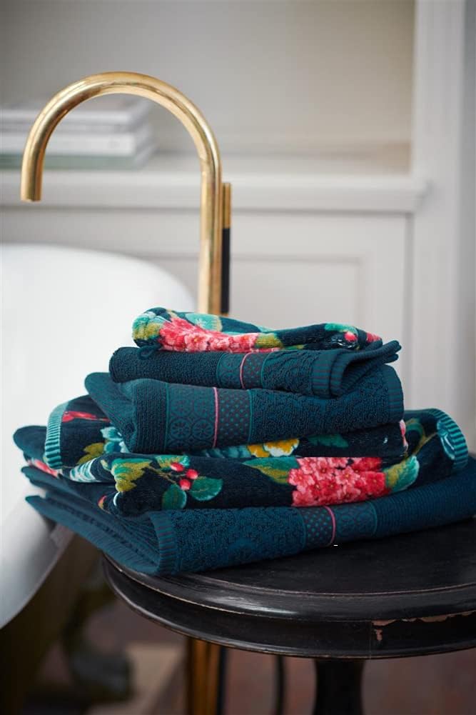 Pip Studio Gästetuch-Set Good Evening 3X Farbe Dunkelblau, Grösse 30x50 x 3