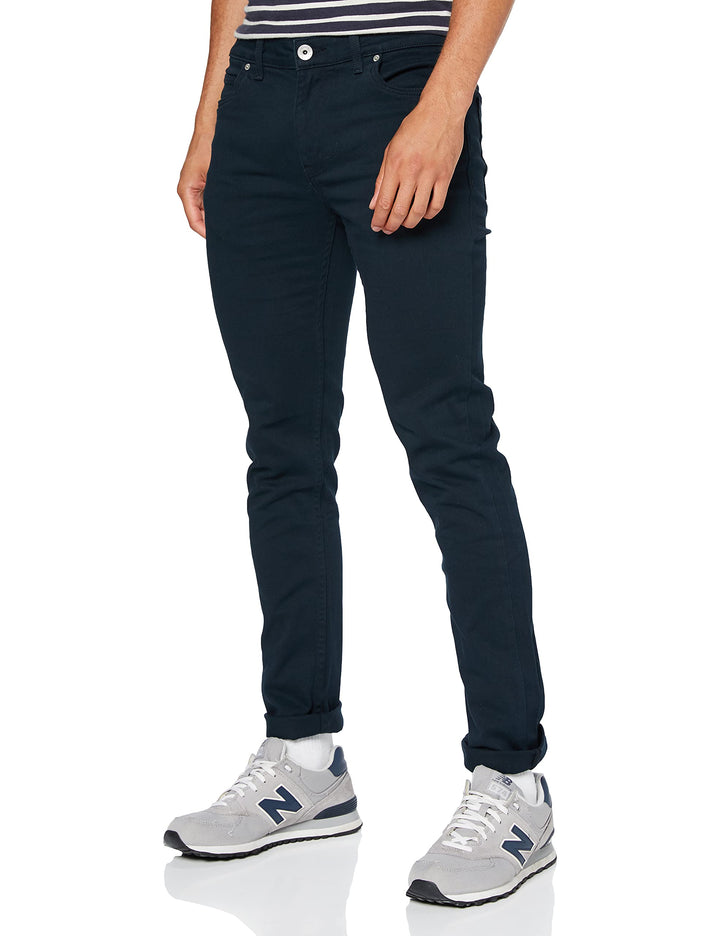Farah Vintage Herren Hose 32W / 34L Blau (True Navy 412), 32W / 34L Blau (True Navy 412)