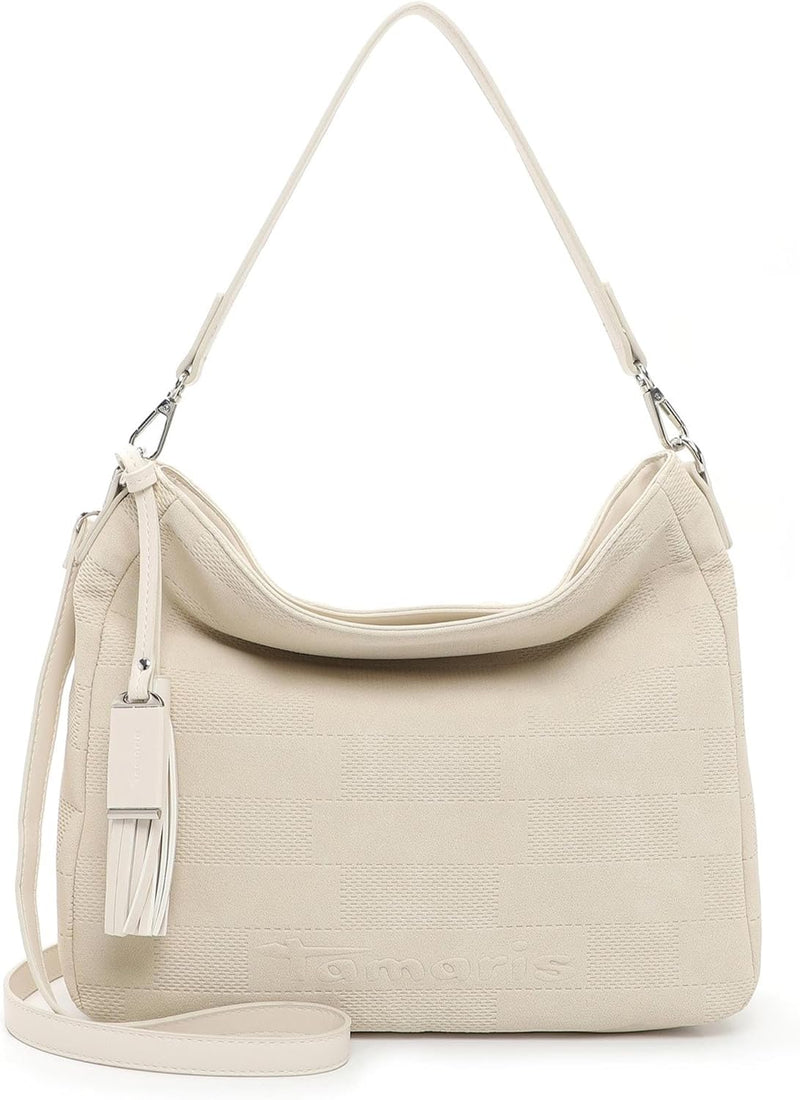 Tamaris Beutel Letzia 32192 Damen Handtaschen Uni Einheitsgrösse Beige 400, Einheitsgrösse Beige 400