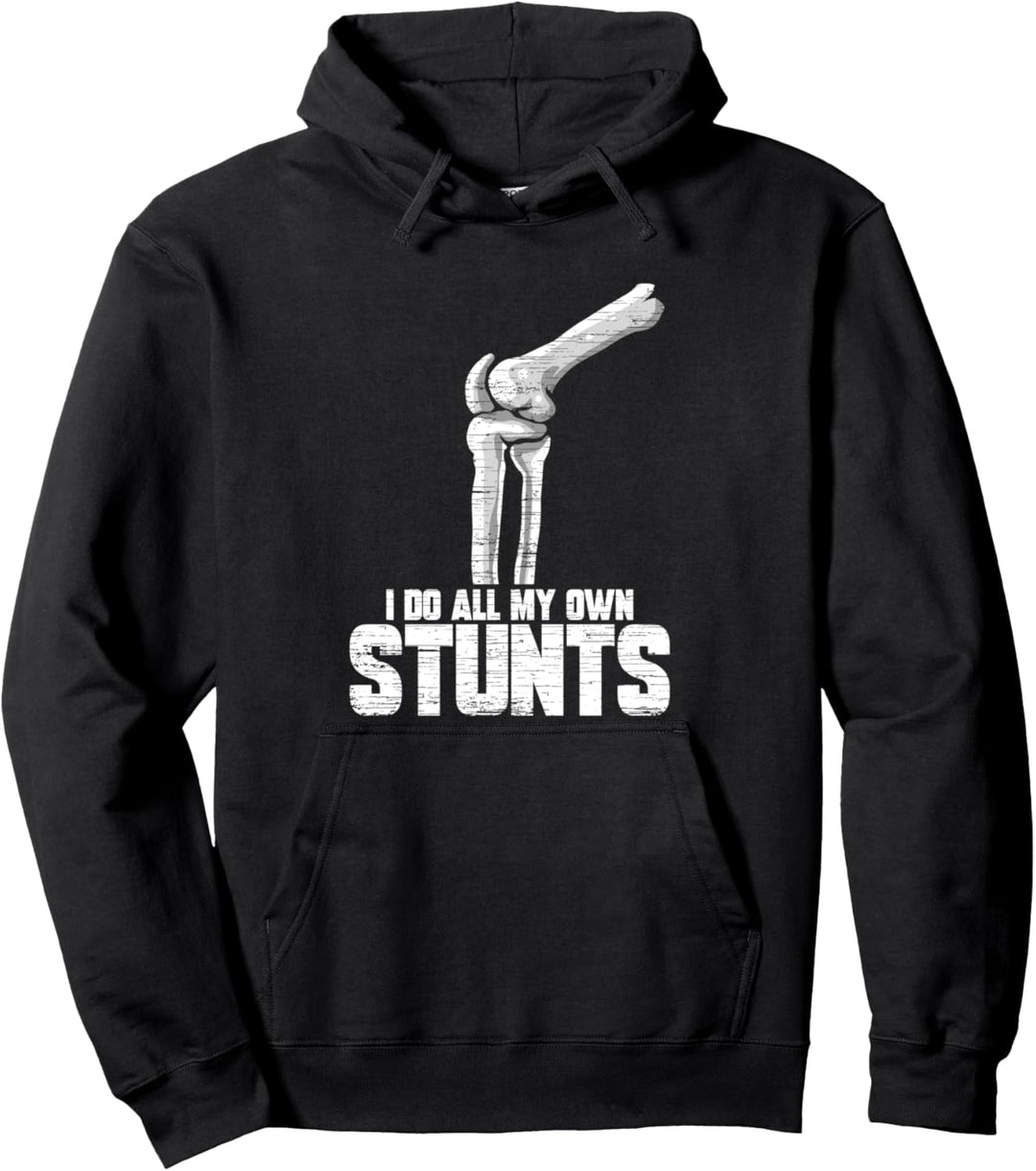 Knie-OP Künstliches Kniegelenk Knieoperation Pullover Hoodie