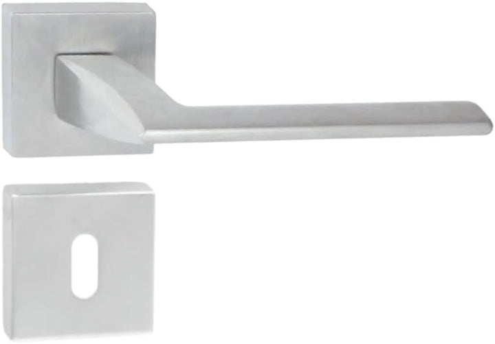 domino Türgriff ELIZA-QR M4 BB-Buntbart Drückergarnitur für Zimmertüren Türdrücker-Set Rosetten-Garn